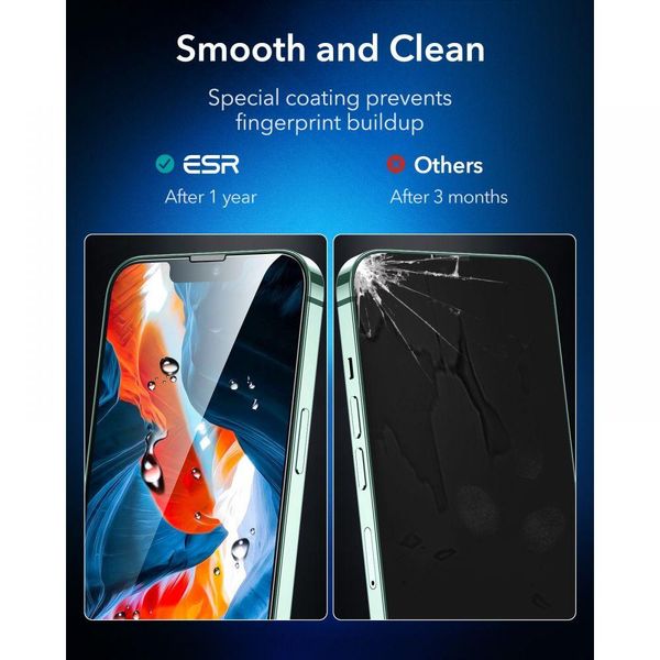 Захисне скло ESR для iPhone 14 Plus / 13 Pro Max - Screen Shield (2 шт), (4894240150801) 150801 фото