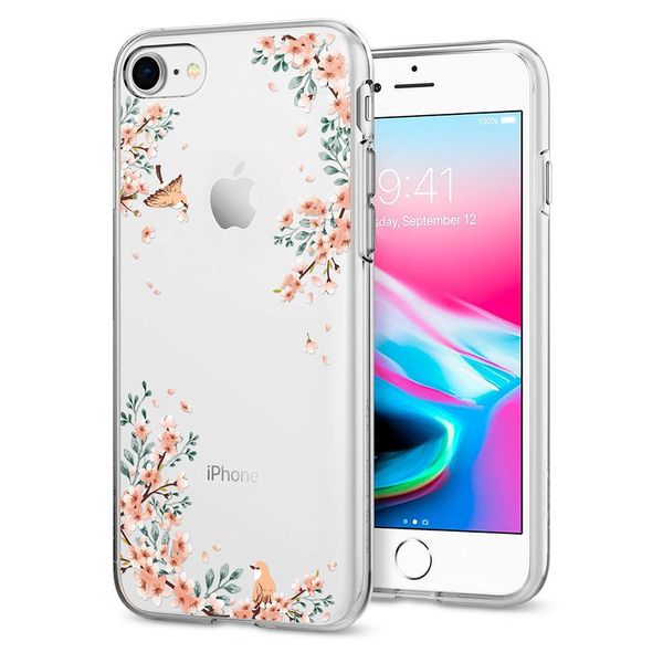 Чехол Spigen для iPhone SE 2022/ 2020/ 8/ 7 - Liquid Crystal Blossom (054CS22290) 054CS22290 фото