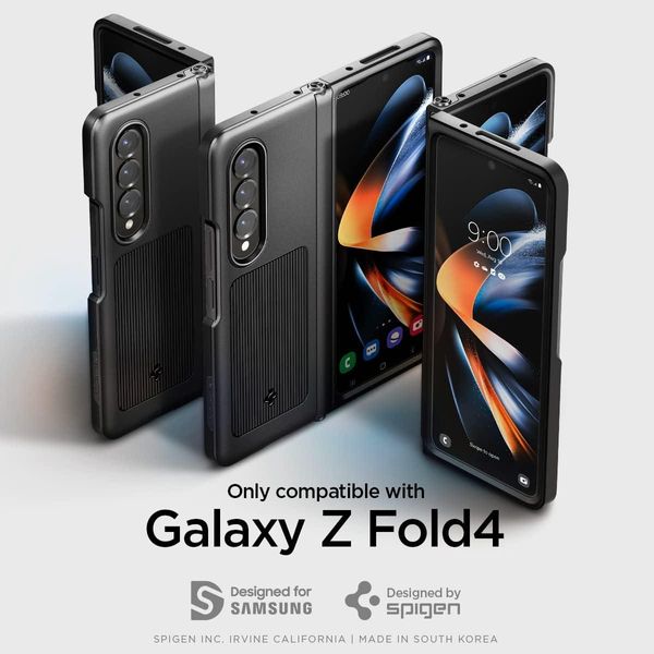 Чохол Spigen для Samsung Galaxy Z Fold 4 - Neo Hybrid S, Black (ACS05106) ACS05106 фото