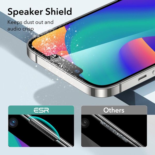 Защитное стекло ESR для iPhone 14 - Screen Shield (1 шт), Clear (4894240174982) 174982 фото