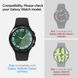Захисне скло Spigen для Galaxy Watch 6 Classic (47mm) - EZ FiT GLAS.tR (2шт), Clear (AGL07066) AGL07066 фото 2