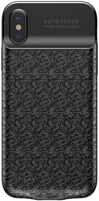 Чехол - аккумулятор Baseus для Apple iPhone X/XS Plaid Backpack Power Bank, Black (ACAPIPHX-BJ01) ACAPIPHX-BJ01 фото