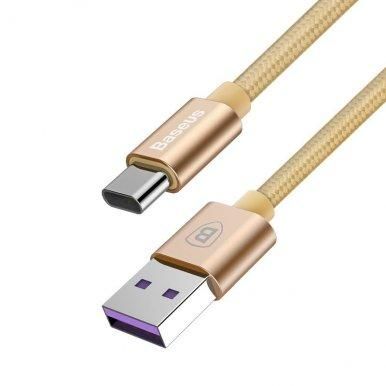 Кабель Baseus USB Speed Type-C QC Cable, Gold (CATKC-0V) CATKC-0V фото