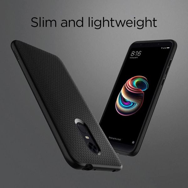 Чохол Spigen для Xiaomi Redmi 5 Plus Liquid Air, Black (S10CS23176) S10CS23176 фото