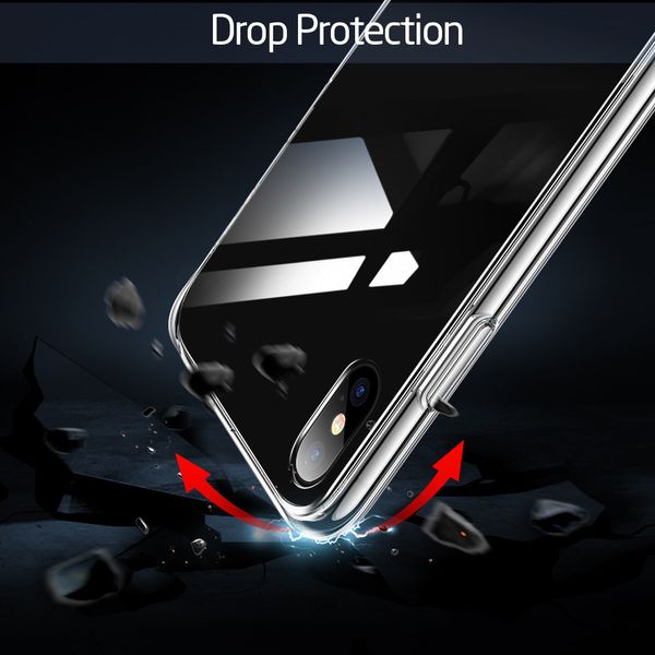 Чехол ESR для iPhone XS / X Mimic Tempered Glass, Black (4894240071229) 71229 фото