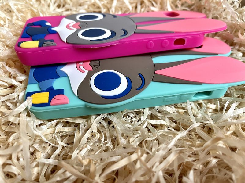Силіконовий чохол Джуді Хопс для iPhone SE/5S/5 5, Pink 1575145719 фото