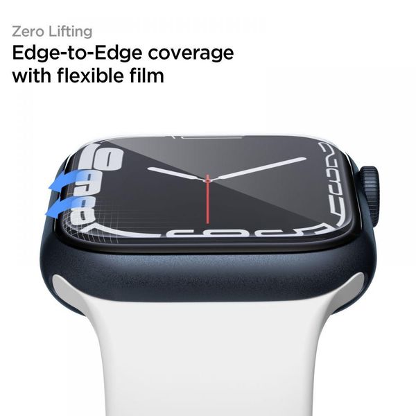 Защитная плёнка Spigen для Apple Watch Series 7 (45 mm) Neo Flex, 3шт (AFL04049) AFL04049 фото