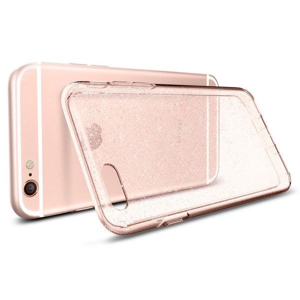 Чохол Spigen для iPhone 6s / 6 Liquid Shine Glitter, Rose Crystal (035CS21416) 035CS21416 фото