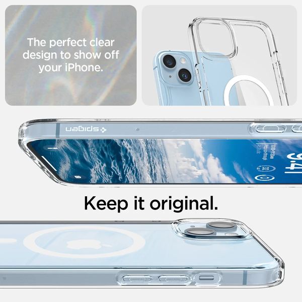 Чохол Spigen для iPhone 14 Plus - Ultra Hybrid MagSafe, White (ACS04902) ACS04902 фото