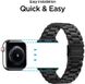 Ремінець Spigen Modern Fit для Apple Watch (42 / 44 / 45 / 49 MM) Чорний (062MP25403) 062MP25403 фото 5