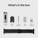 Ремінець Spigen Modern Fit для Apple Watch (42 / 44 / 45 / 49 MM) Чорний (062MP25403) 062MP25403 фото 6