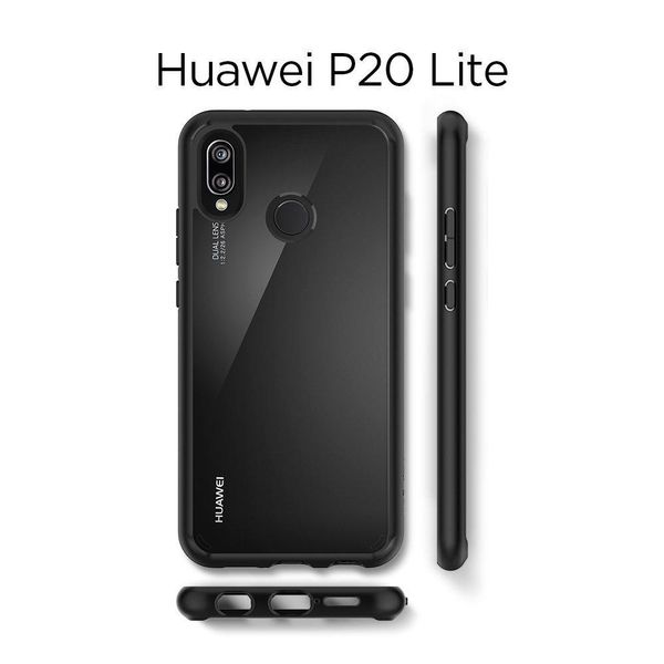 Чохол Spigen для Huawei P20 lite/nova 3e Ultra Hybrid, Black L22CS23075 фото