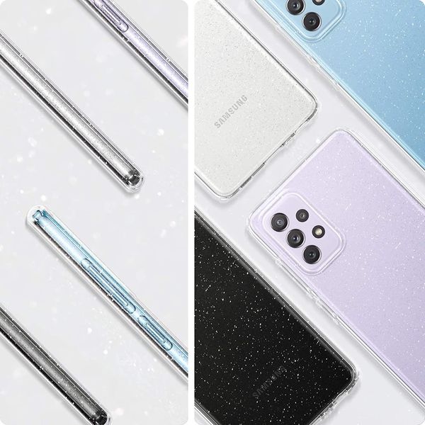 Чохол Spigen для Samsung Galaxy A72 — Liquid Crystal Glitter, Crystal Quartz (ACS02326) ACS02326 фото