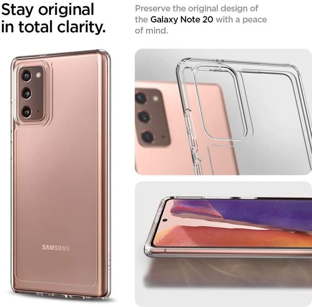 Чехол Spigen для Samsung Galaxy Note 20 Ultra Hybrid, Crystal Clear (ACS01419 ) ACS01419 фото
