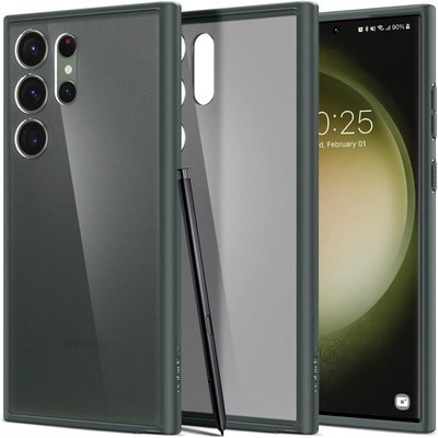 Чохол Spigen для Samsung Galaxy S23 Ultra - Ultra Hybrid, Frost Green (ACS06080) ACS06080 фото