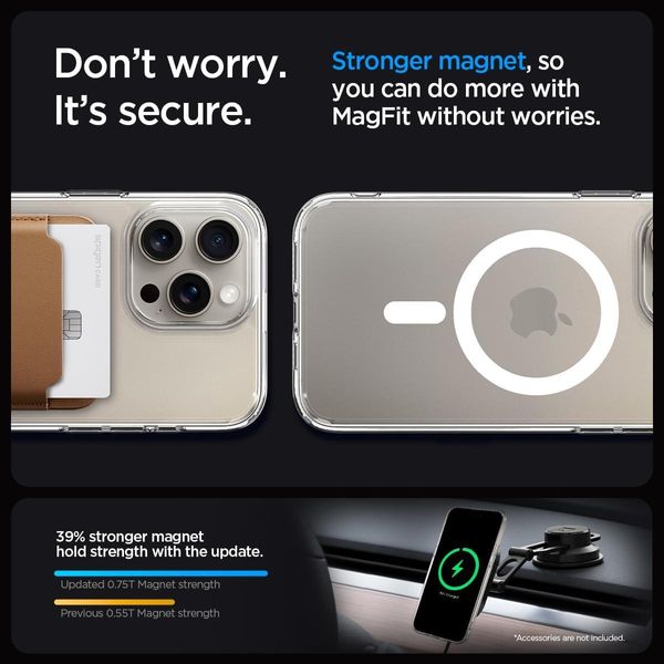 Чехол Spigen для iPhone 15 Pro Max - Ultra Hybrid MagSafe, White (ACS06576) ACS06576 фото