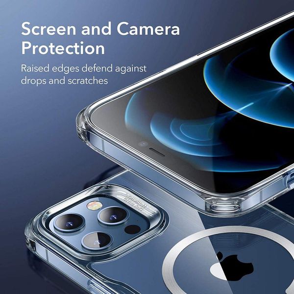 Чохол ESR для iPhone 12 Pro Max — Classic Hybrid Halolock MagSafe, Jelly Cleare (4894240144831) 144831 фото