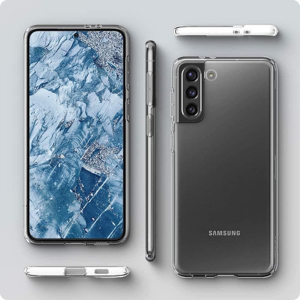 Чохол Spigen для Samsung Galaxy S21 Plus — Liquid Crystal, Crystal Clear (ACS02383) ACS02383 фото