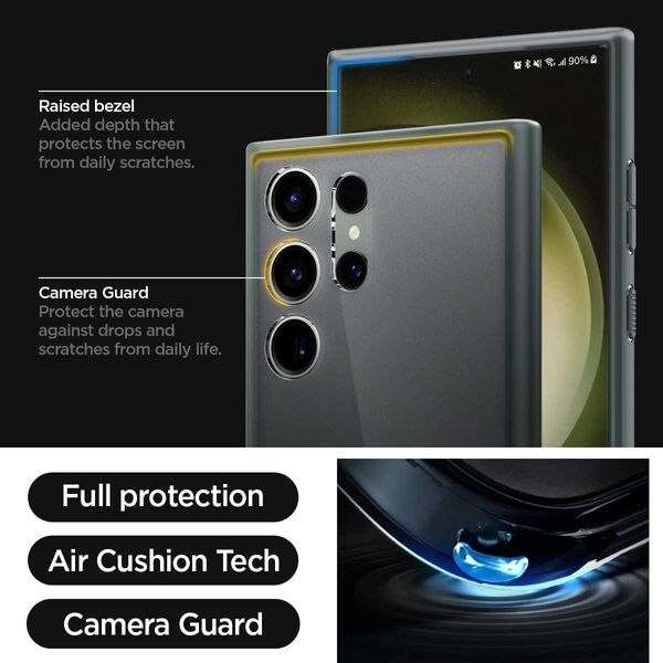 Чохол Spigen для Samsung Galaxy S23 Ultra - Ultra Hybrid, Frost Green (ACS06080) ACS06080 фото