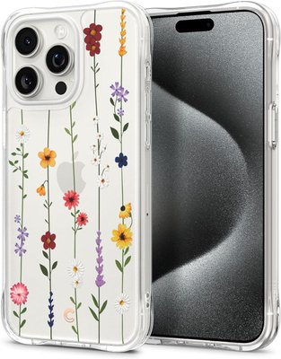 Чохол Spigen для iPhone 15 Pro Max - CYRILL Cecile, Flower Garden (ACS06625) ACS06625 фото