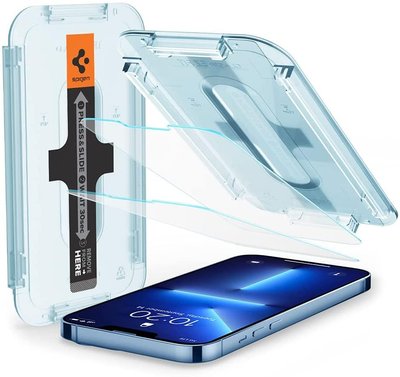 Защитное стекло Spigen для iPhone 13 Pro Max / 14 Plus - Glas.tR EZ Fit (2 шт), Clear (AGL03375) AGL03375 фото
