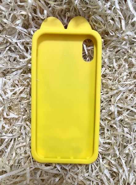 Силіконовий чохол Джуді Хопс для iPhone XS/X, Yellow 1576048934 фото