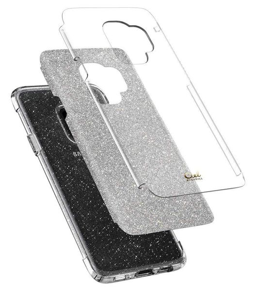 Чехол Spigen для Samsung S9 Ciel by CYRILL Colette Luxurious Design, Silver Glitter 592cs23335 фото