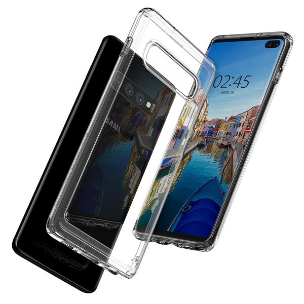 Чехол Spigen для Samsung Galaxy S10 Plus Crystal Hybrid, Crystal Clear (606CS25656) 606CS25656 фото