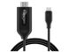 Кабель Spigen Essential USB-C to HDMI C20CH, Black (000CB22527) 000CB22527 фото 1