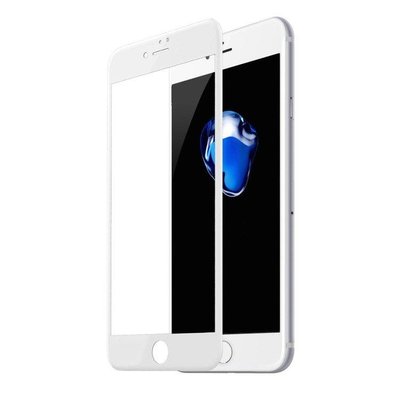 Защитное стекло Baseus для iPhone SE 2020/8/7 Curved-screen PET Soft 3D, White (SGAPIPH8N-GPE02) SGAPIPH8N-GPE02 фото
