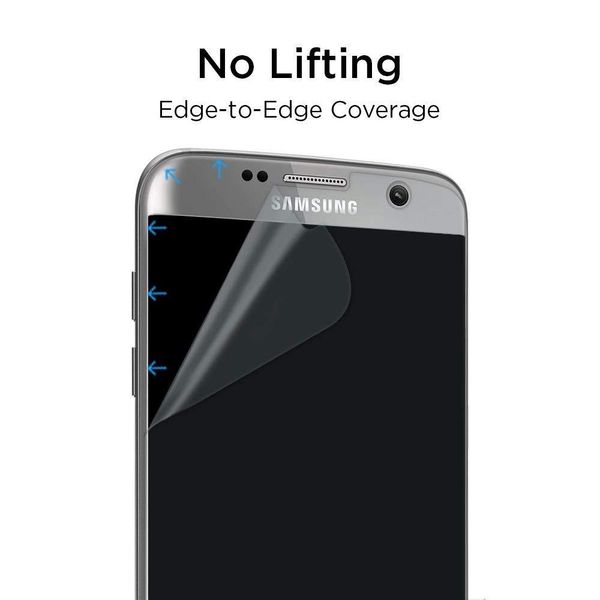 Захисна плівка Spigen для Samsung S7 Edge Neo Flex (556FL21257) + Безплатна наклейка 556FL21257 фото