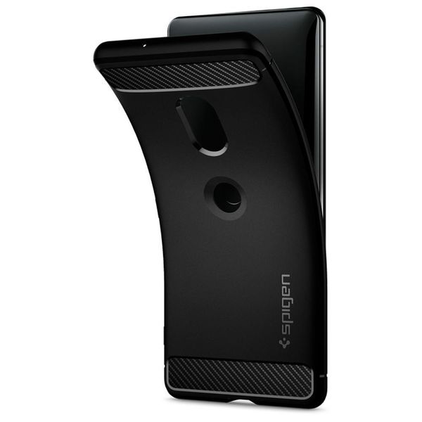 Чохол Spigen для Sony Xperia XZ3, Rugged Armor, Black (G14CS25600) G14CS25600 фото