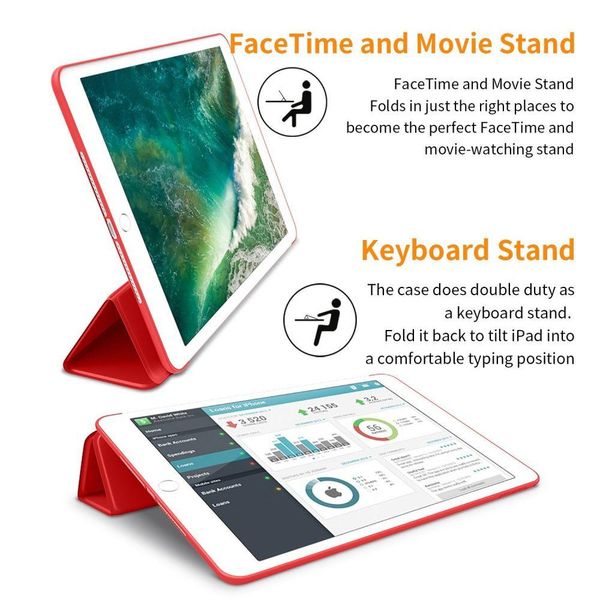 Чехол SMARTCASE iPad Air (iPad 5), Red 975825885 фото
