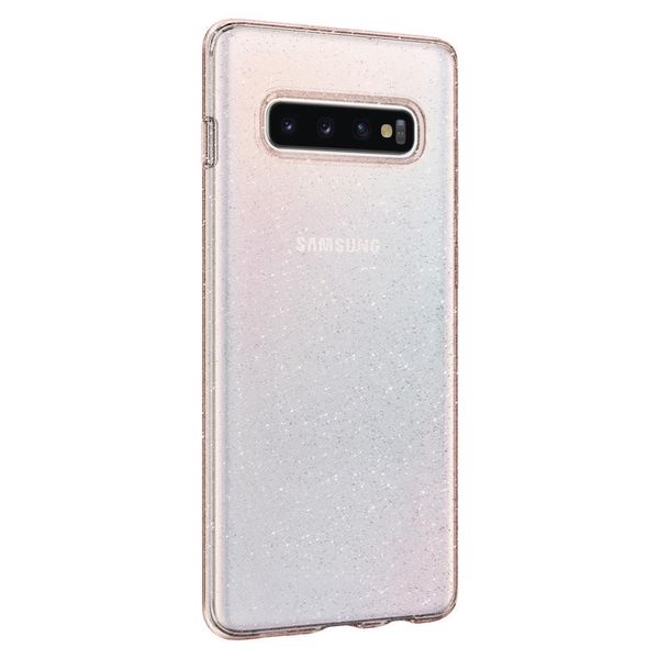 Чохол Spigen для Samsung Galaxy S10 Liquid Crystal Glitter, Rose Quartz (605CS25798) 605CS25798 фото