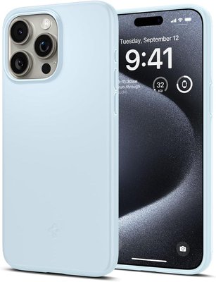 Чохол Spigen для iPhone 15 Pro - Thin Fit, Mute Blue (ACS06693) ACS06693 фото