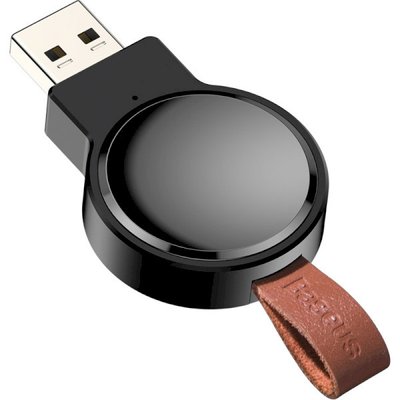 Беспроводное зарядное устройство Baseus для Apple Watch 1/2/3/4 - Dotter, Black (WXYDIW02-01) 294073 фото