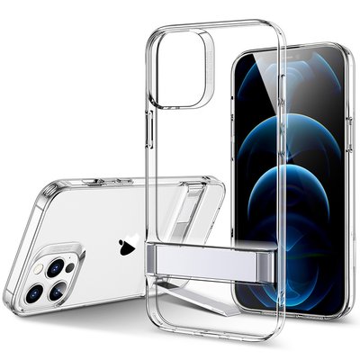 Чехол ESR для iPhone 12 / 12 Pro Air Shield Boost (Metal Kickstand), Clear (3C01201220202) 121818 фото
