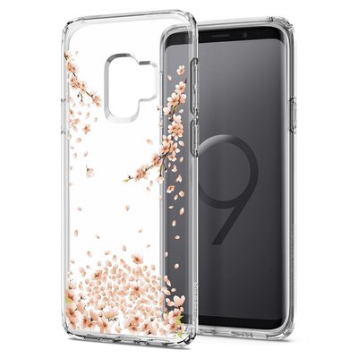 Чехол Spigen для Samsung Galaxy S9 Liquid Crystal Blossom, Crystal Clear (592CS22827) 592CS22827 фото