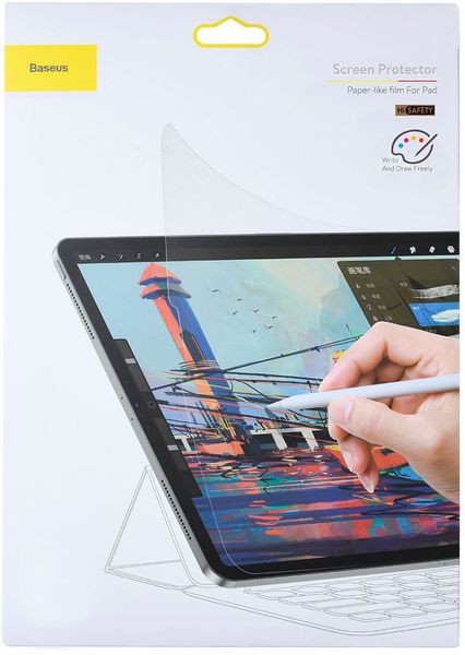 Захисна плівка Baseus для iPad 10.2 (2019) Paper-like 0.15 mm (SGAPIPD-FZK02) 215757 фото