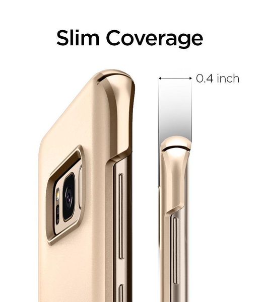 Чехол Spigen для Samsung Galaxy S8 Plus Thin Fit, Gold Maple (571CS21674) 571CS21674 фото