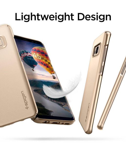 Чохол Spigen для Samsung Galaxy S8 Plus Thin Fit, Gold Maple (571CS21674) 571CS21674 фото