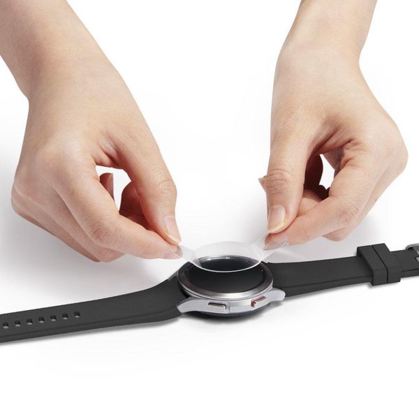 Захисне скло Spigen Samsung Galaxy Watch 4 Classic (46mm) GLAS.tR Slim, 3шт (AGL03842) AGL03842 фото