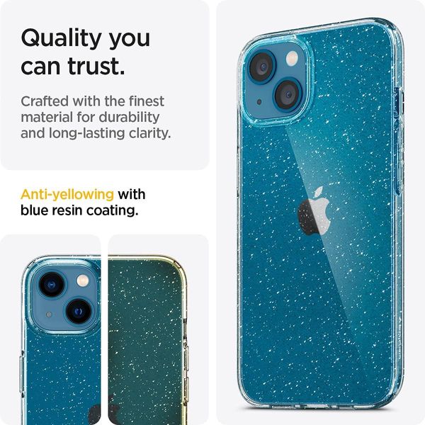 Чехол Spigen для iPhone 13 mini - Liquid Crystal Glitter, Crystal Quartz (ACS03312) ACS03312 фото