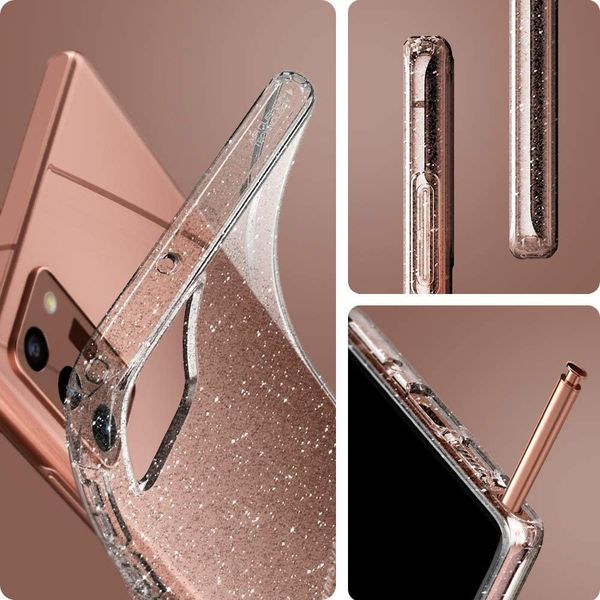 Чохол Spigen для Samsung Galaxy Note 20 — Liquid Crystal Glitter — Crystal Quartz (ACS01416) ACS01416 фото