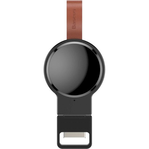 Бездротовий зарядний пристрій Baseus для Apple Watch 1/2/3/4 — Dotter, Black (WXYDIW02-01) 294073 фото