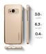 Чохол Spigen для Samsung Galaxy S8 Plus Thin Fit, Gold Maple (571CS21674) 571CS21674 фото 6