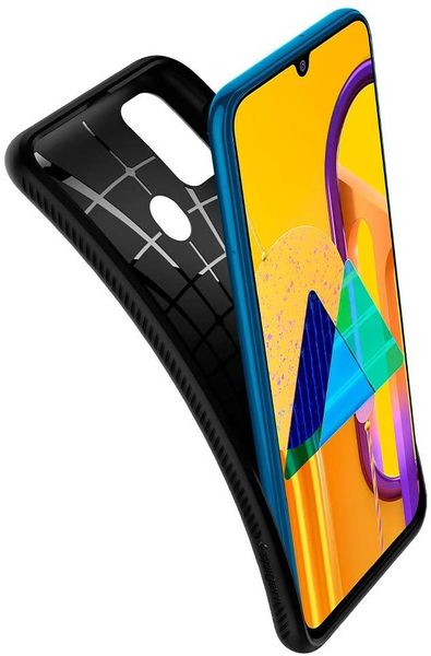 Чохол Spigen для Samsung Galaxy M30s / M21 Liquid Air, Matte Black (ACS00548) ACS00548 фото