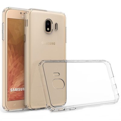 Чехол Ou Case для Samsung Galaxy J4 Unique Skid Silicone, Transparent 1037457586 фото