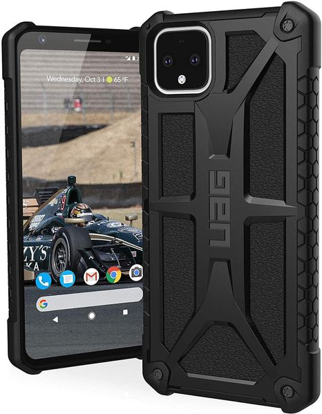 Чехол Urban Armor Gear (UAG) Google Pixel 4 XL - Monarch Series, Black 873029 фото