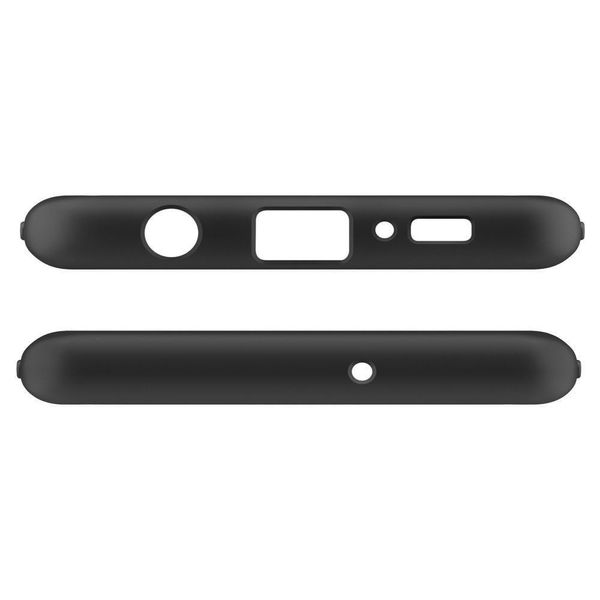 Чохол Spigen для Samsung Galaxy S10 Silicone Fit, Black (605CS25818) 605CS25818 фото